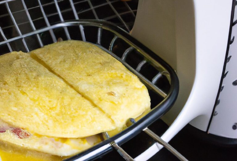 Tortilla Francesa en Freidora de Aire