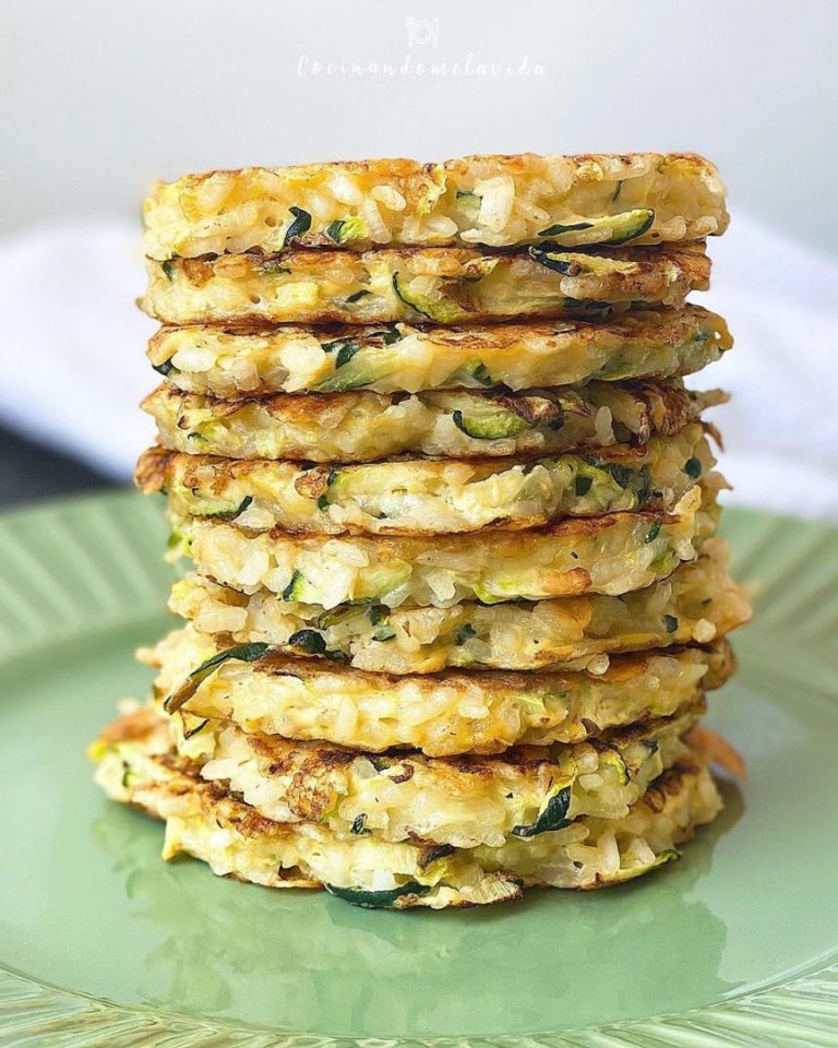 Tortitas de Calabacín Sin Harina