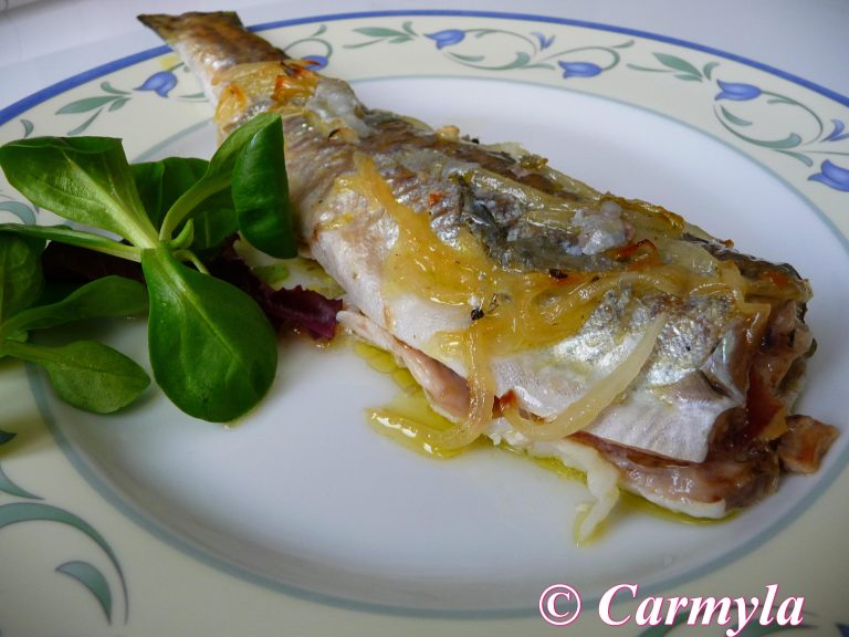 Filetes de Trucha al Horno con Jamón