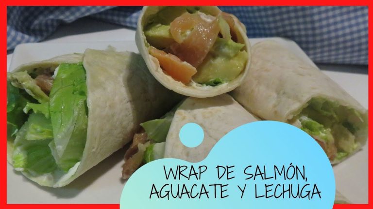 Wrap de Salmón Ahumado y Queso