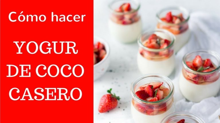 Recetas con Yogur de Coco